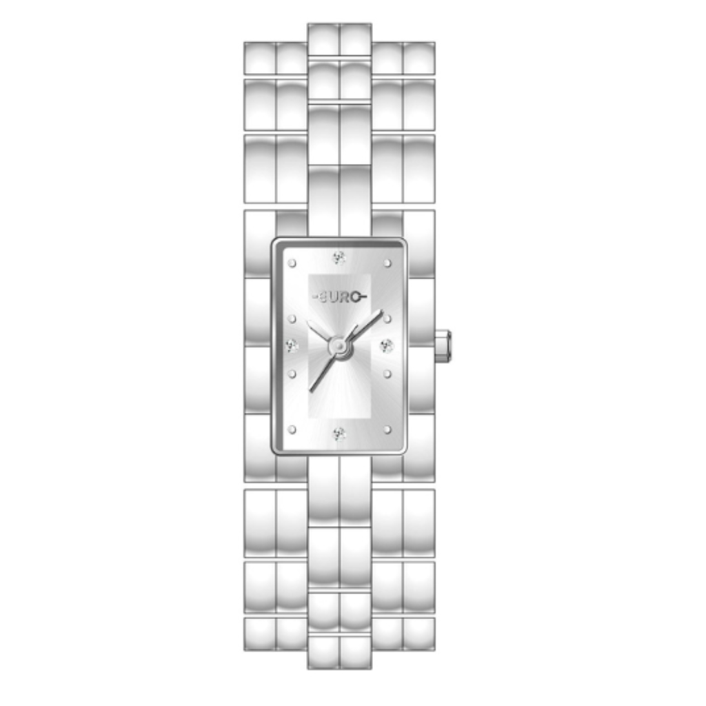 Relógio Euro Feminino Unique Prata - EU2035YYV/4K