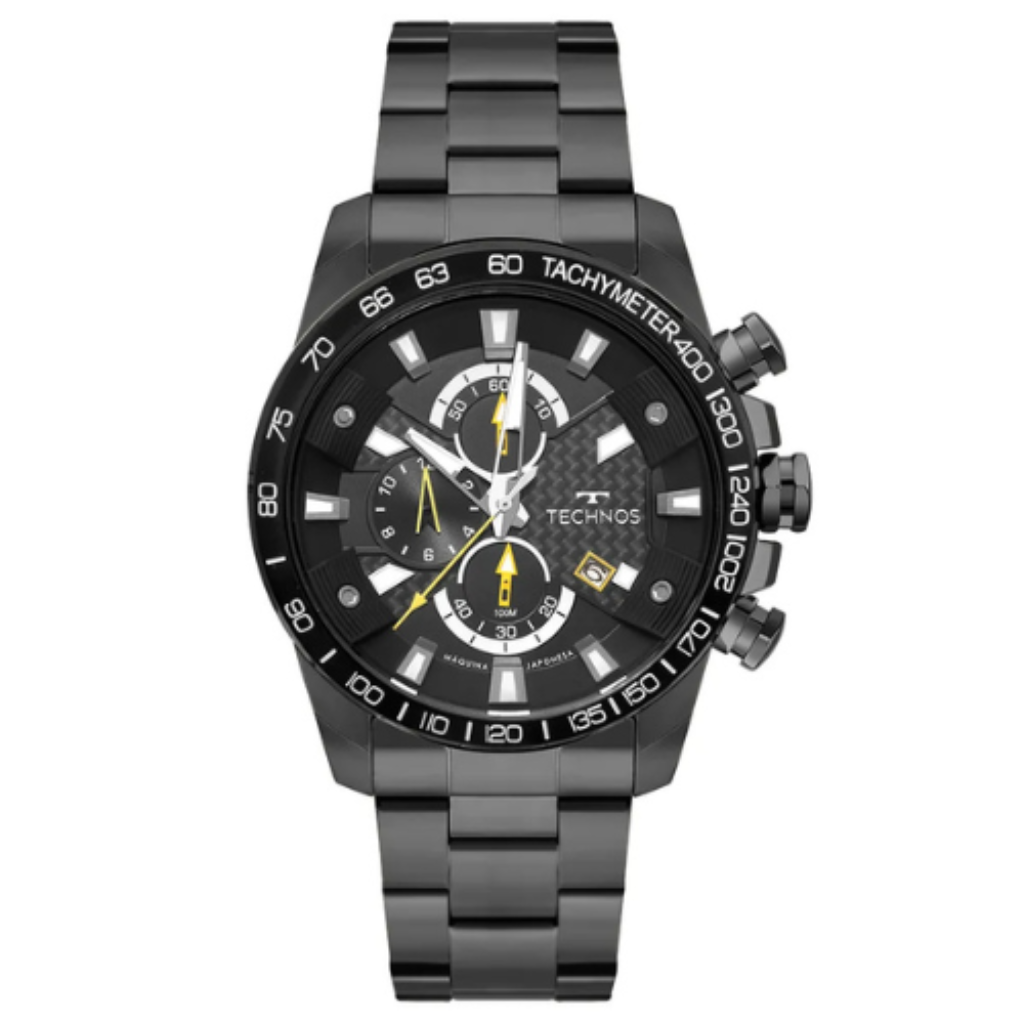 Relógio Technos Masculino Carbon Preto OS1ABZ/1P