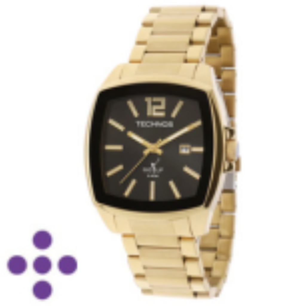 Relógio Technos Masculino Analógico Dourado 2115KOI/4P