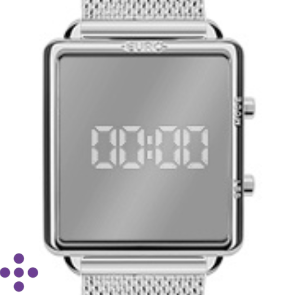 Relógio Euro Feminino Ff Reflexos Prata - EUMD26AAB/4K