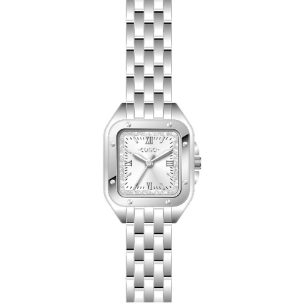 Relógio Euro Feminino Mini Prata - EU2035ZAH/4K