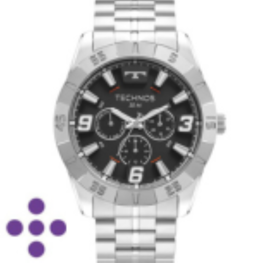Relógio Technos Masculino Racer Prata 6P29ALB/1P