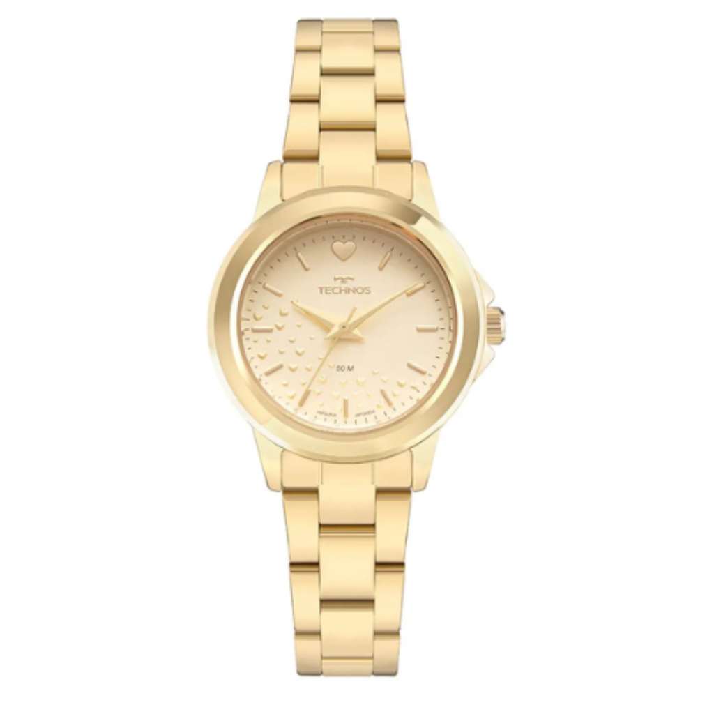 Relógio Technos Feminino Trend Dourado 2036NBJ/1X