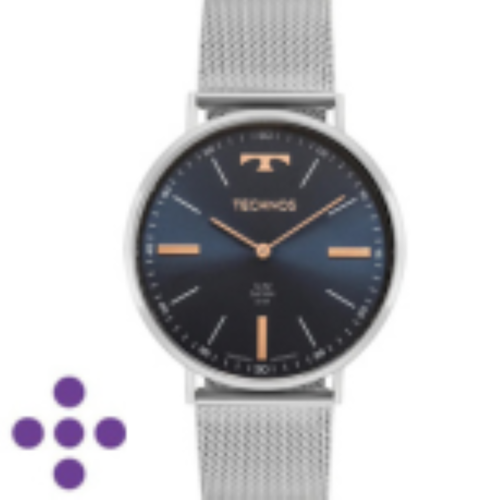 Relógio Technos Masculino Slim Prata 2025LUE/1A