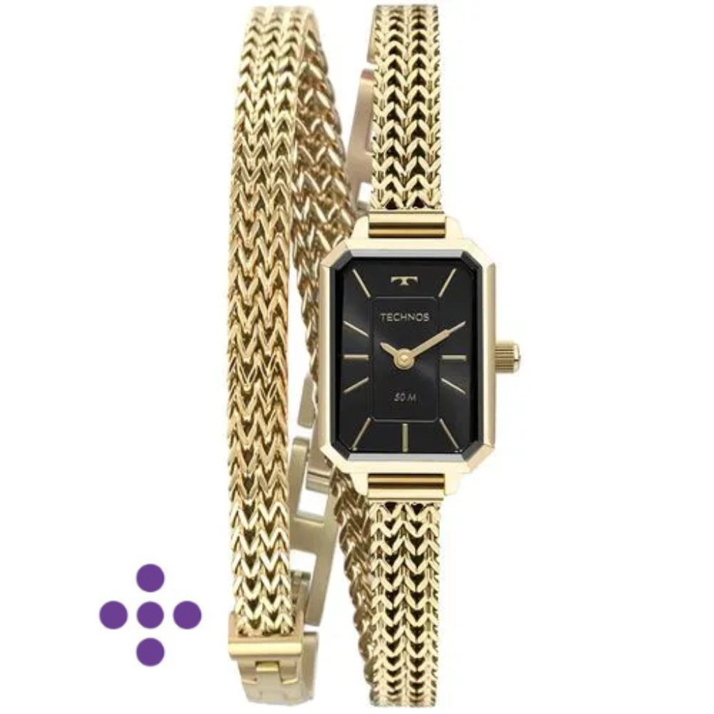 Relógio Technos Feminino Mini Dourado 5Y20IX/1P