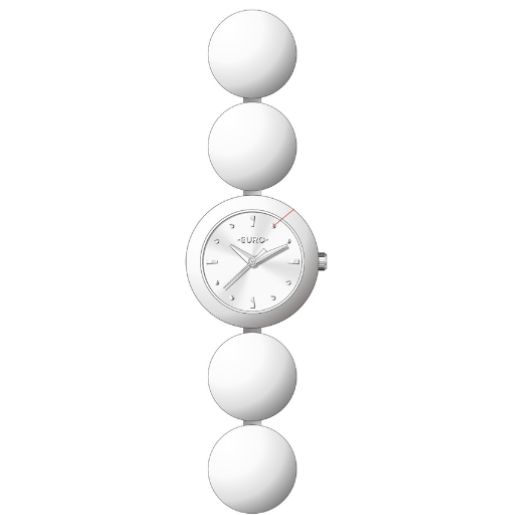 Relógio Euro Feminino Unique Prata - EU2035YZO/4K
