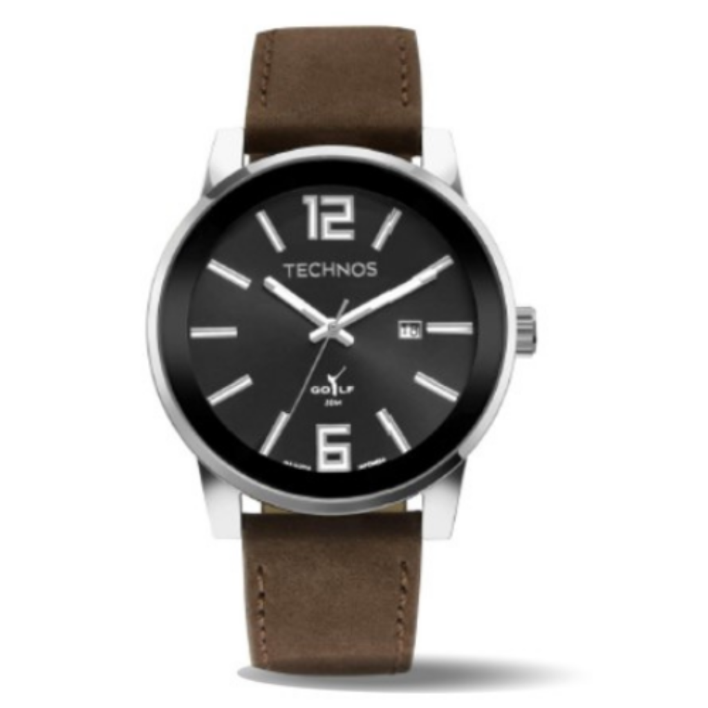 Relógio Technos Masculino Golf Prata - 2115MXBS/0P