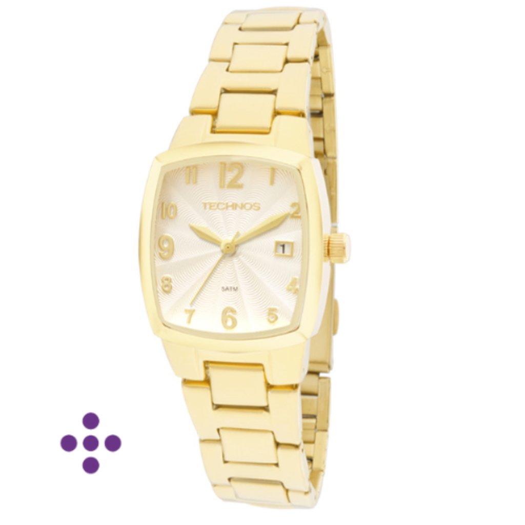 Relógio Technos Feminino Boutique Dourado 2015CAF/4K