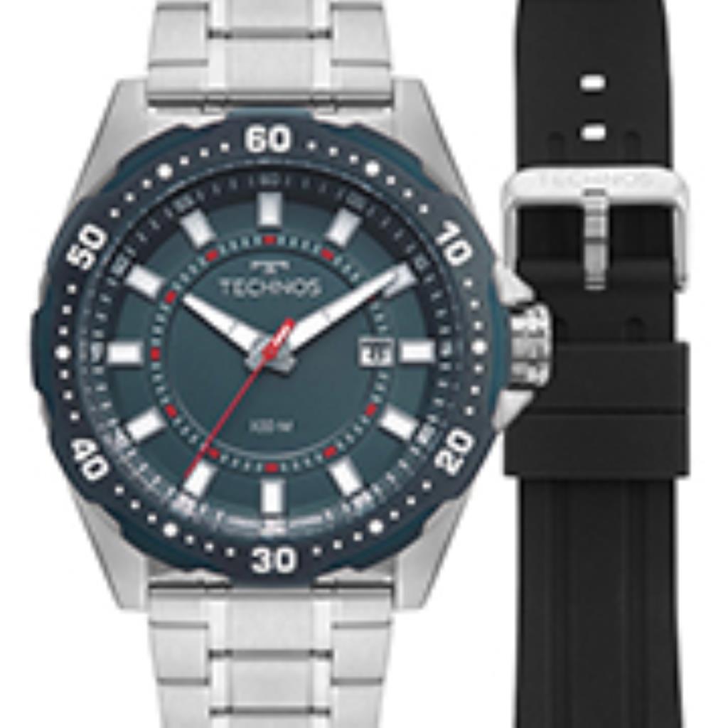 Relógio Technos Masculino Racer Premium Bicolor - 2315LBD/T1A