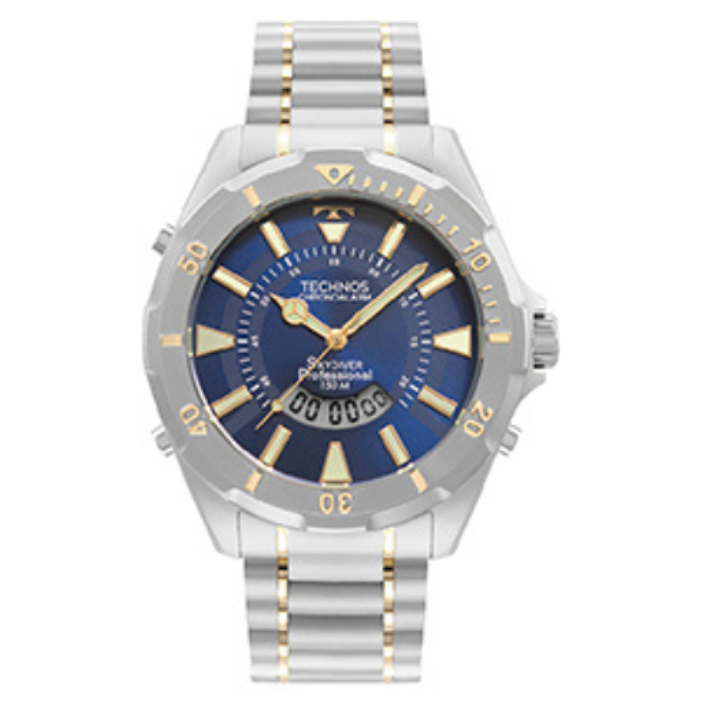 Relógio Technos Masculino Skydiver Bicolor - WT2050ABN/1A
