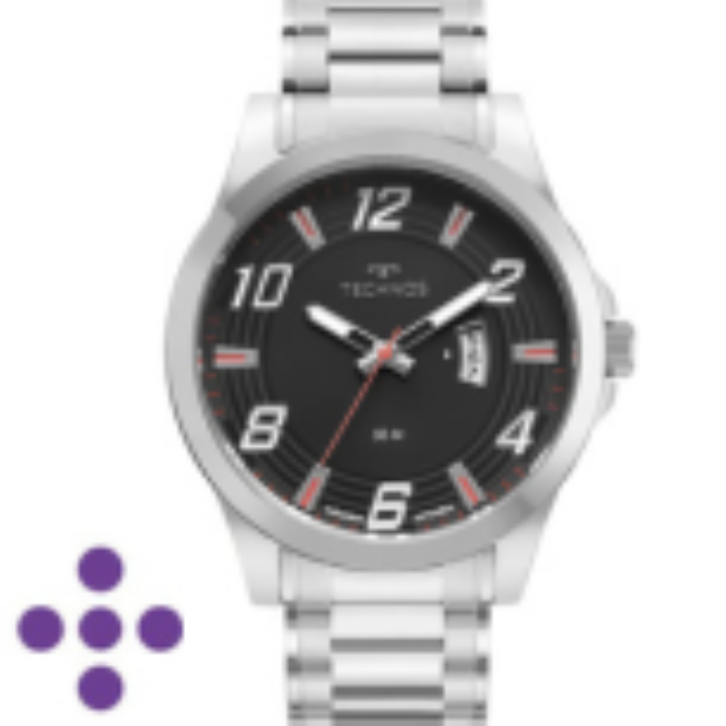 Relógio Technos Masculino Racer Basico Prata 2115NAG/1P