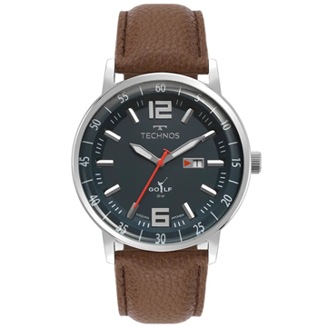 Relógio Technos Masculino Golf Prata 2115TVP/0A