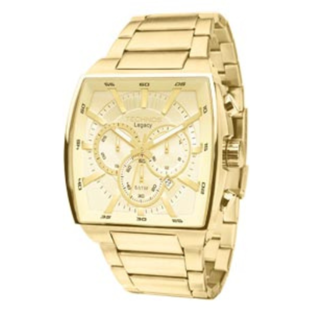 Relógio Technos Masculino Legacy Dourado - JS25AL/4X