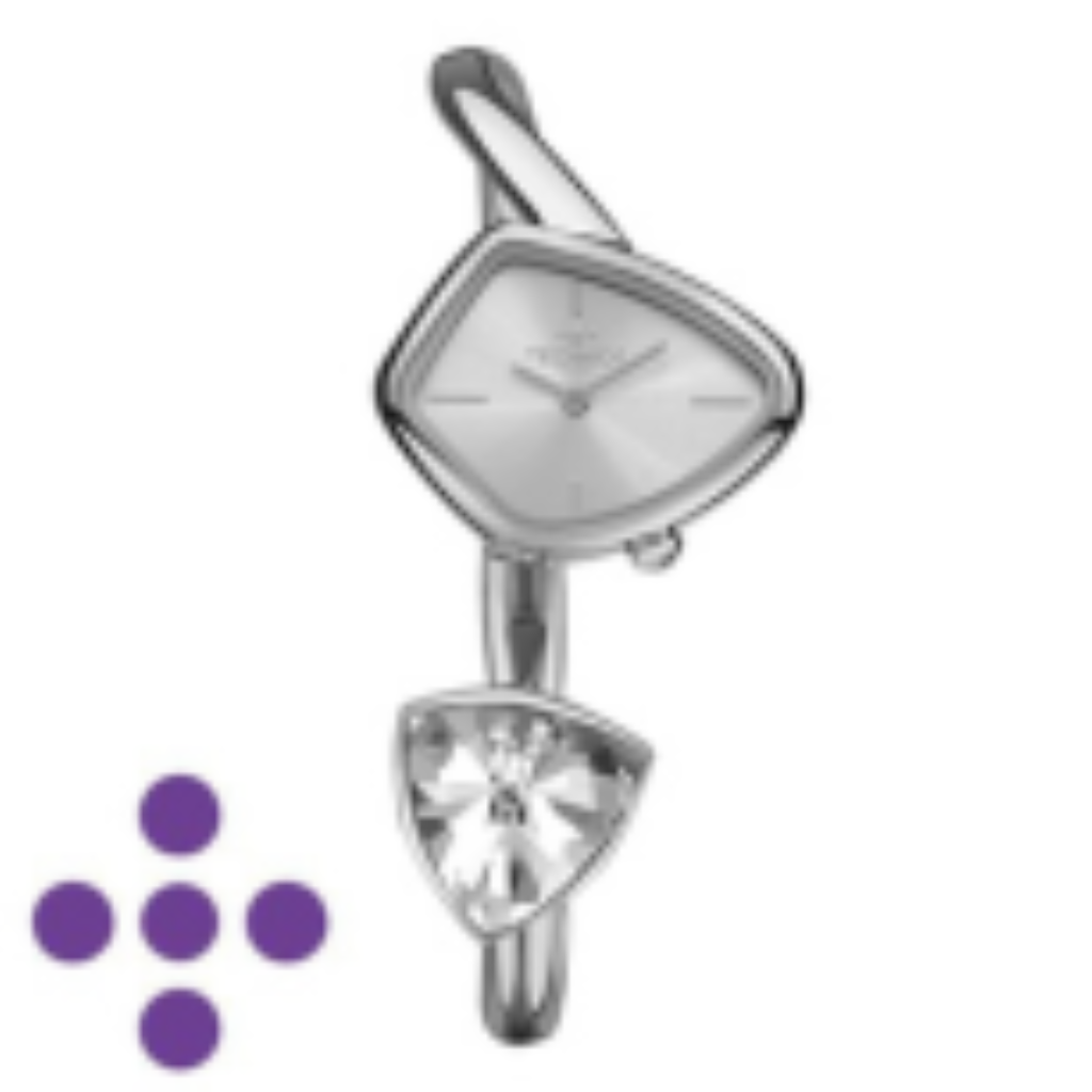 Relógio Technos Feminino Crystal Prata VX10AD/1K