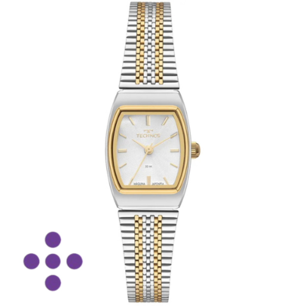 Relógio Technos Feminino Style Bicolor 2035NDK/1K