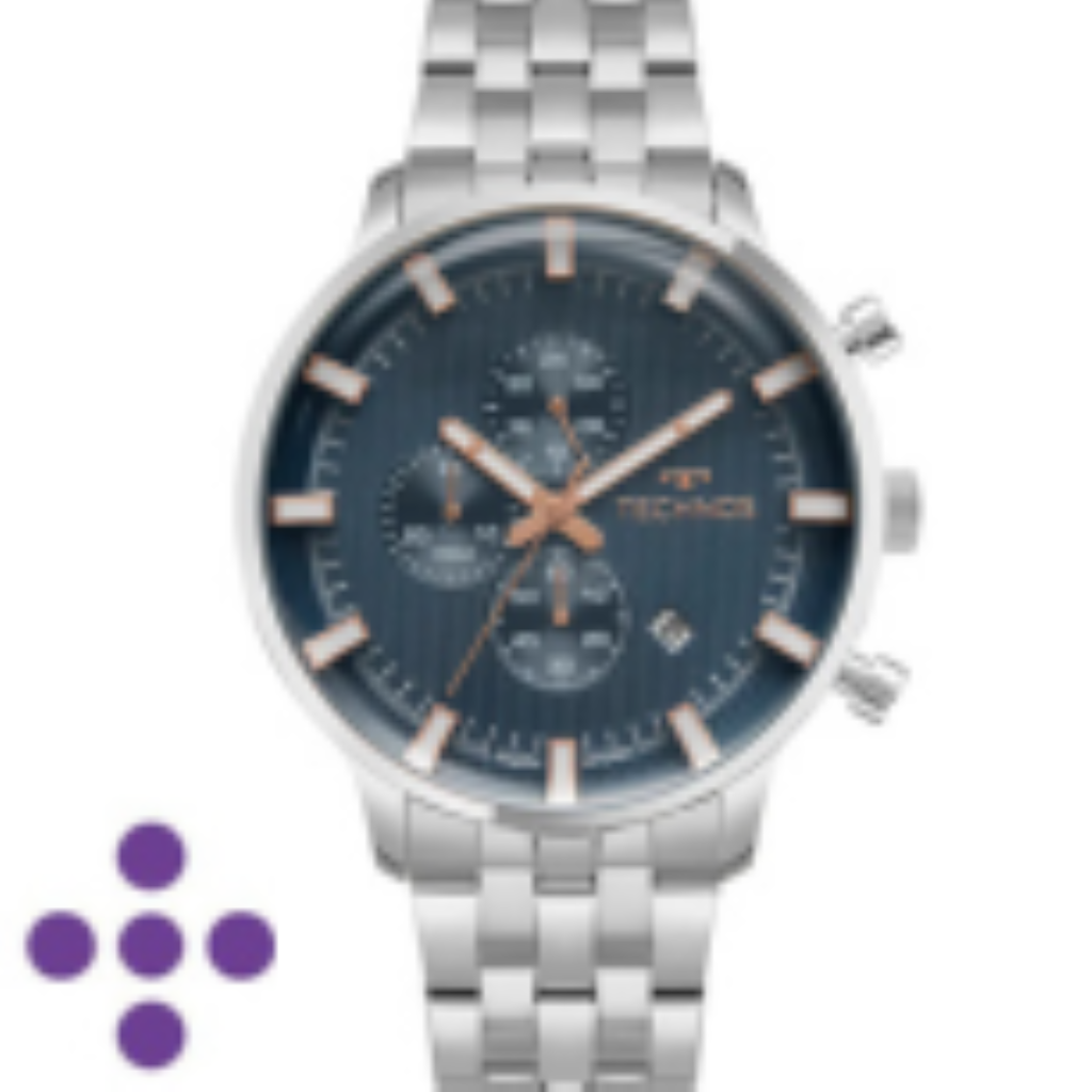 Relógio Technos Masculino Grandtech Prata JS15ENR/1A