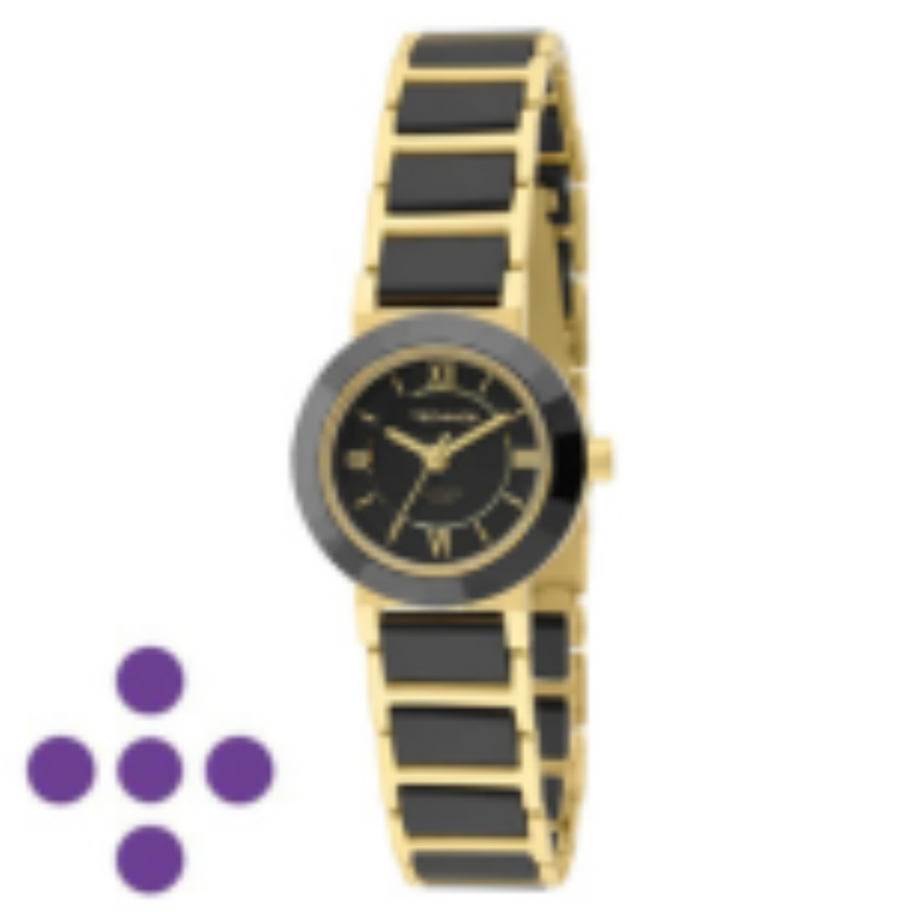 Relógio Technos Feminino Ceramic Dourado 2035LWF/4P