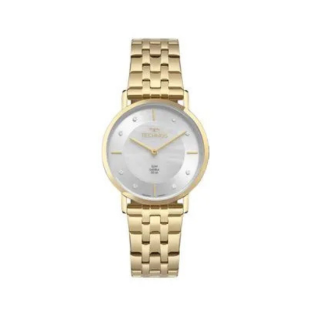 Relógio Technos Feminino Slim Dourado 2025LUB/1K