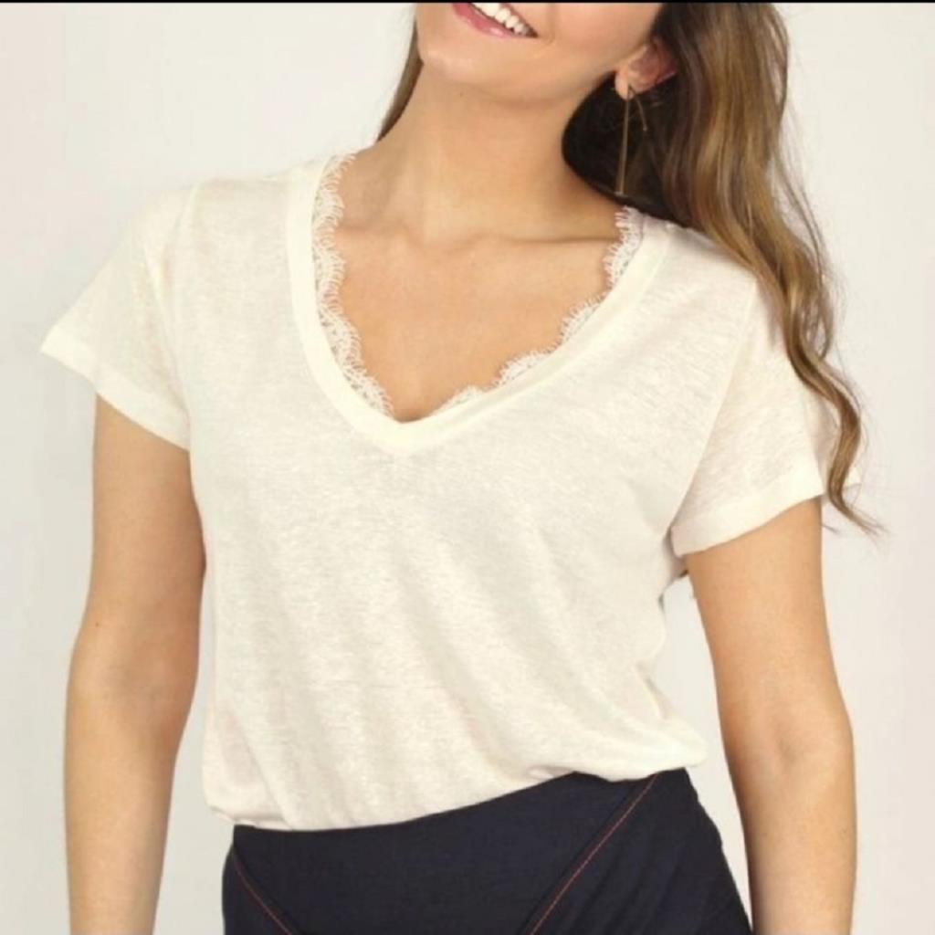 Camiseta Renda