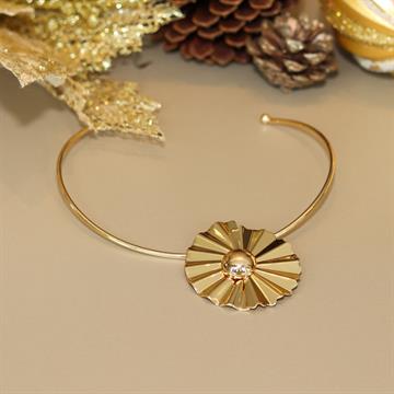 COLAR ARO PINGENTE FRIZADO