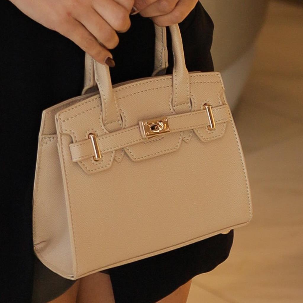 BOLSA MINI BEGE
