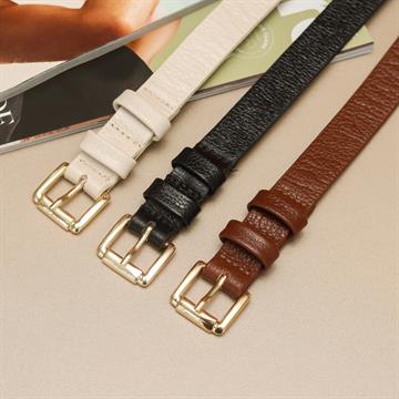 CINTO COURO OFF WHITE