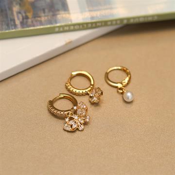 BRINCO TRIO BORBOLETA