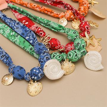 COLAR BANDANA ELEMENTOS DO MAR
