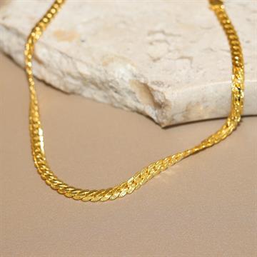 COLAR CORRENTE DOURADA