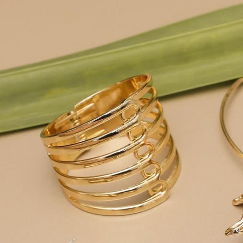 BRACELETE MAX LINHAS VAZADO