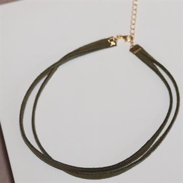 COLAR CHOKER VELUDO FIO