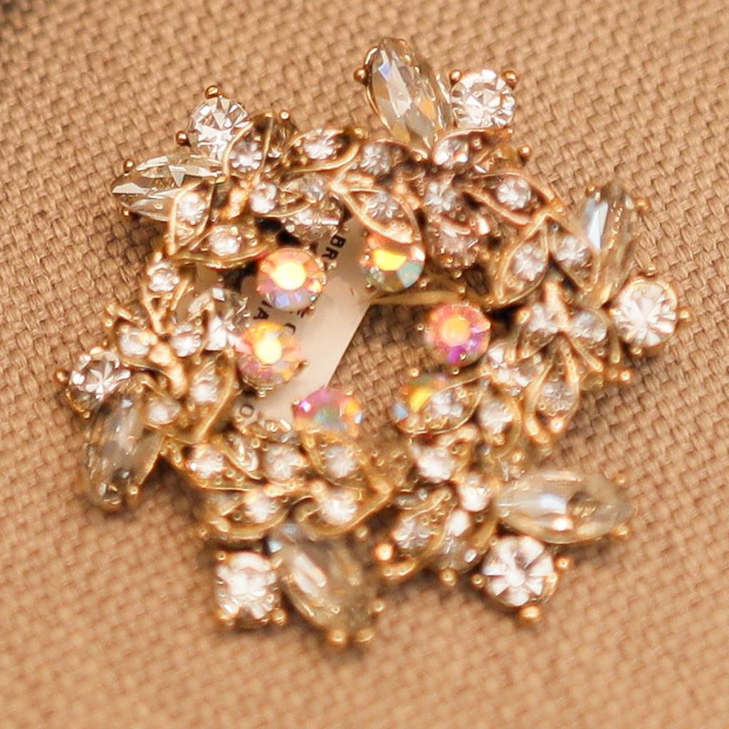 BROCHE CÍRCULO PEDRARIA