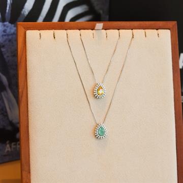 COLAR GOTA ZIRCONIAS