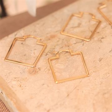 BRINCO ARGOLA QUADRADA