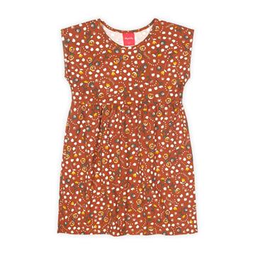 VESTIDO VERAO TAM 3 KELY KETY MALHA ESTAMPADA