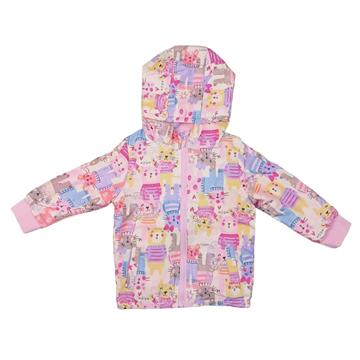 JAQUETA BOMBER FEM TAM 4 MALWEE C/ CAPUZ E ZIPER