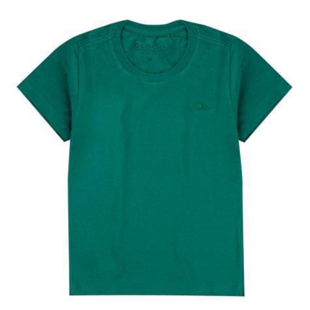 CAMISETA MASCULINA VERDE TAMANHO 6 OGOCHI