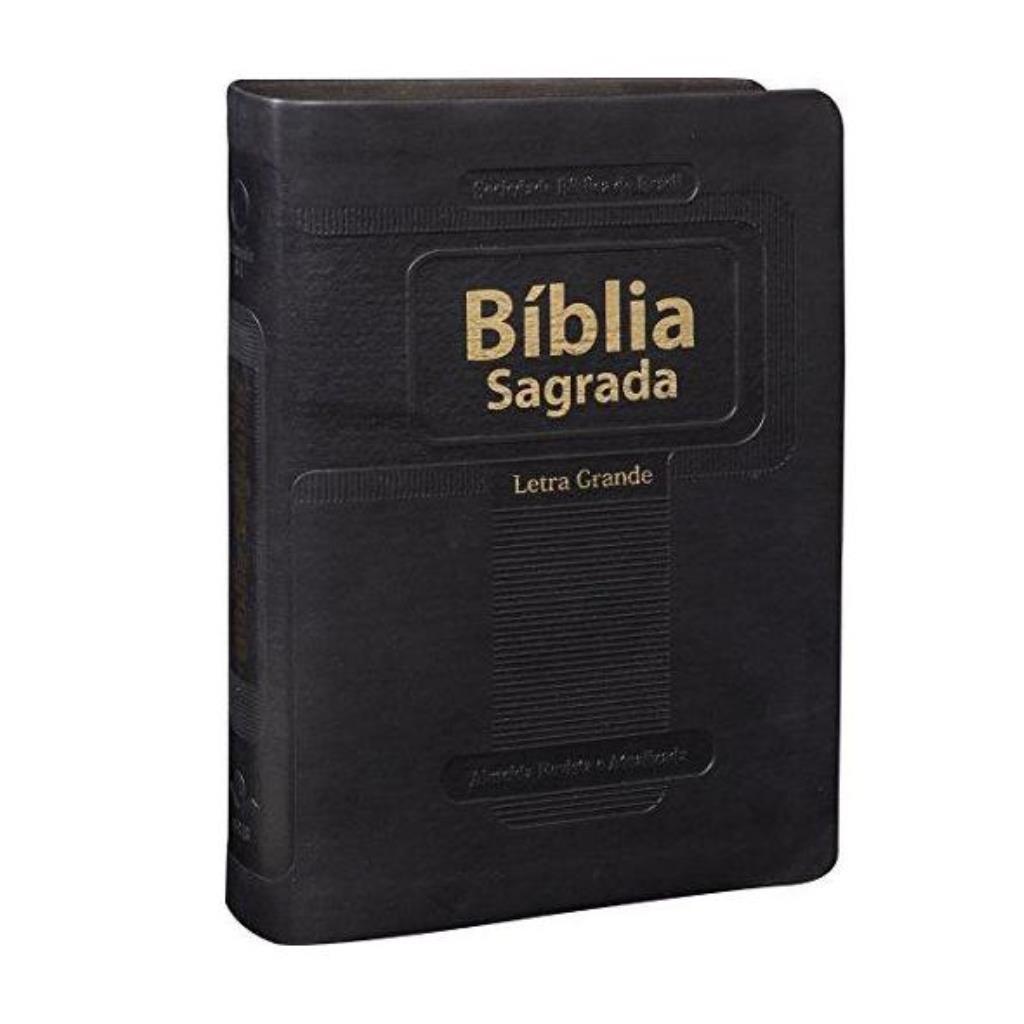 BIBLIA SAGRADA LETRA GRANDE  ALMEIDA REVISTA E ATUALIZADA