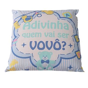 ALMOFADA ADIVINHA QUEM VAI SER VOVO