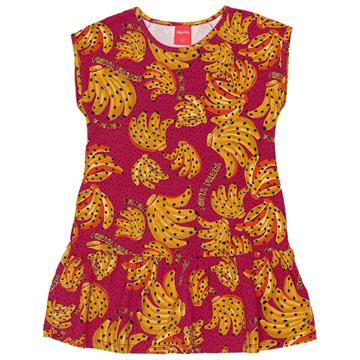 VESTIDO MALHA ESTAMPADA TAMANHO 6 KELY KETY