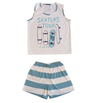 PIJAMA MASCULINO TAMANHO 12 LUA CHEIA