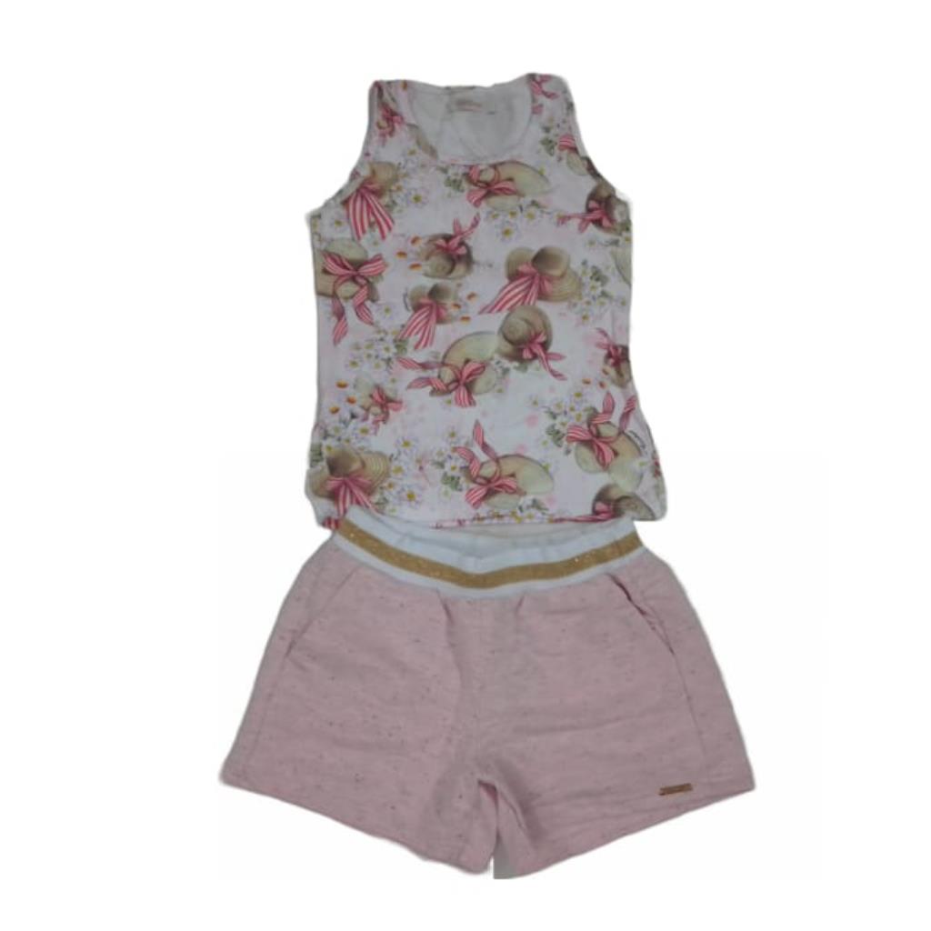 CONJUNTO FEMININO VERAO TAMANHO 8 CARINHOSO