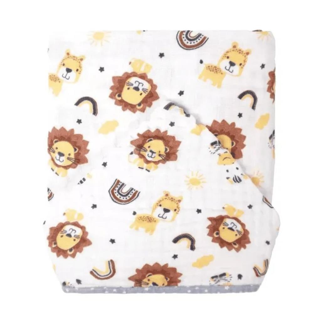 TOALHA SOFT COM CAPUZ MASC 70 X 90 SAFARI