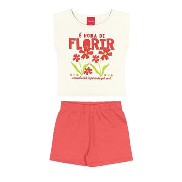 CONJ FEM VERAO MALHA/MALETINHO TAM 3 KELY KETY