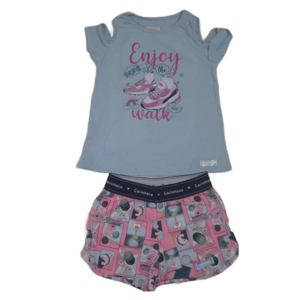 CONJUNTO FEMININO VERAO TAMANHO 6 CARINHOSO