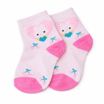 MEIA TAMANHO 21 A 25 ROSA