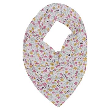 BABADOR BANDANA COM BOTAO FLORES