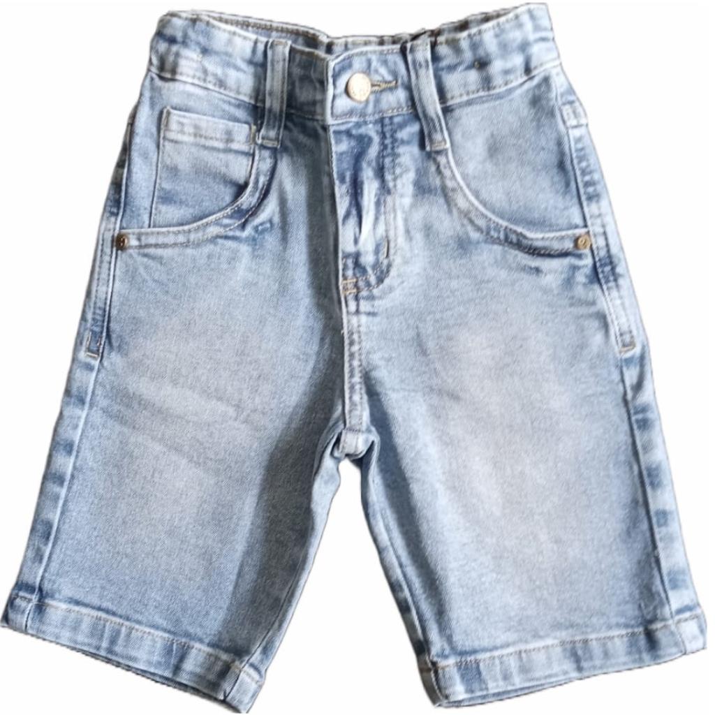 BERMUDA JEANS MASCULINA TAMANHO 14 JULY