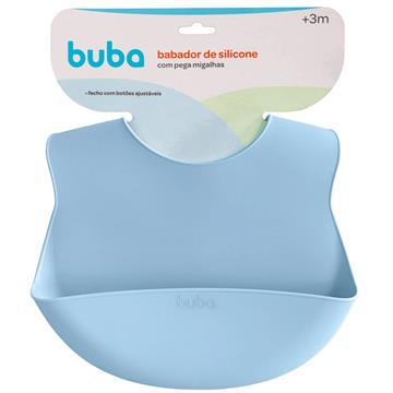 BABADOR SILICONE PEGA-MIGALHAS AZUL BUBA
