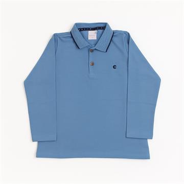 CAMISA POLO TAM 4 INVERNO AZUL